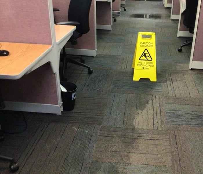 A Jackson County call center with water damage