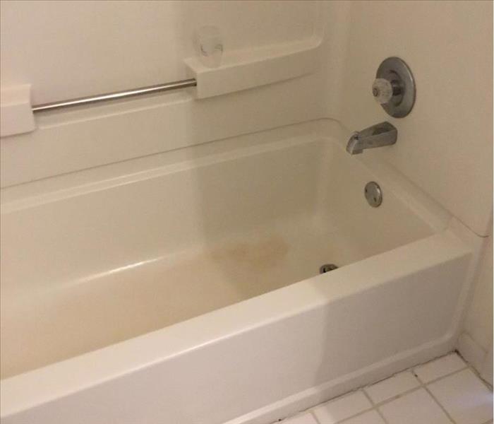 A clean bathtub free of filth.
