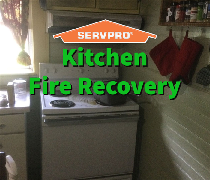 Kitchen fire recovered by the professionals at SERVPRO